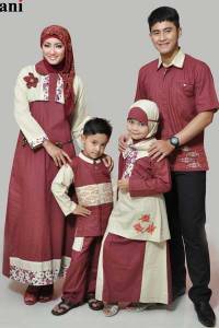 Model Baju Serambit Muslim Keluarga Terbaru