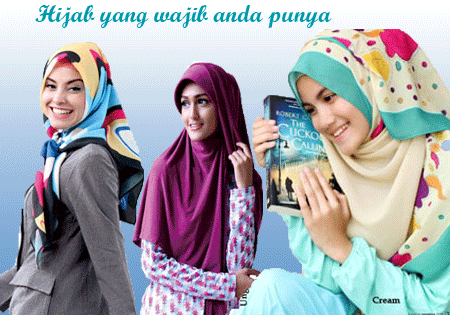 5 Jenis Hijab Yang Wajib  Anda Punya  Busana Muslim Indonesia